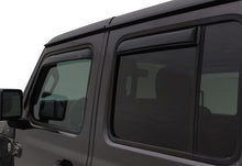 Load image into Gallery viewer, AVS Jeep Wrangler Unlimited (4-Door) Ventvisor In-Channel Window Deflectors 4pc - Smoke