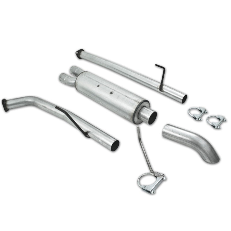 MBRP Toyota Tundra Cat Back Turn Down Single Side Aluminized Exhaust