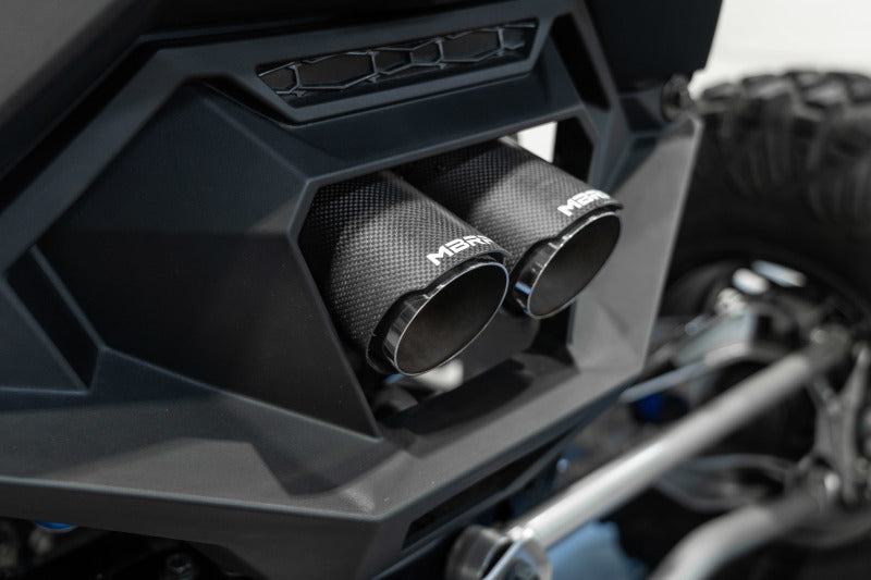 MBRP Polaris RZR Pro R Single Slip-on Dual Outlet Performance Series