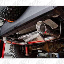 Load image into Gallery viewer, MBRP Jeep Wrangler/Rubicon 3.6L/3.8L V6 Axle-Back Dual Rear Exit T409 Performance Exhuast Sys
