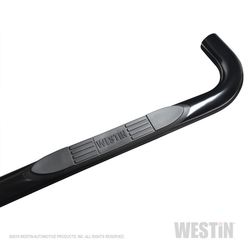 Westin Chevrolet Silverado/Sierra 1500 Crew Cab E-Series 3 Nerf Step Bars - Black