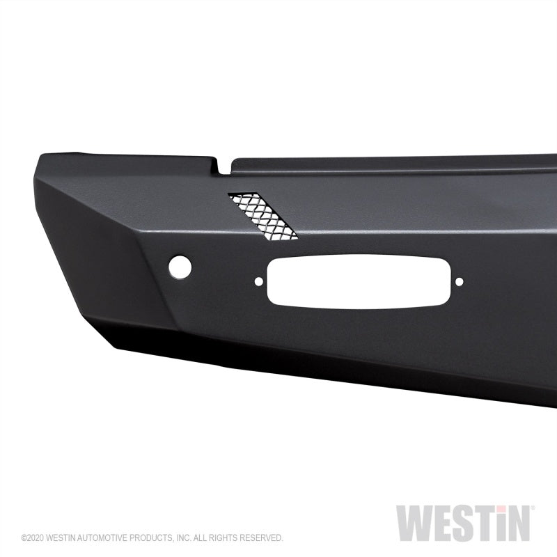 Westin 14+ Chevy Silverado 1500 Pro-Series Rear Bumper - Textured Black