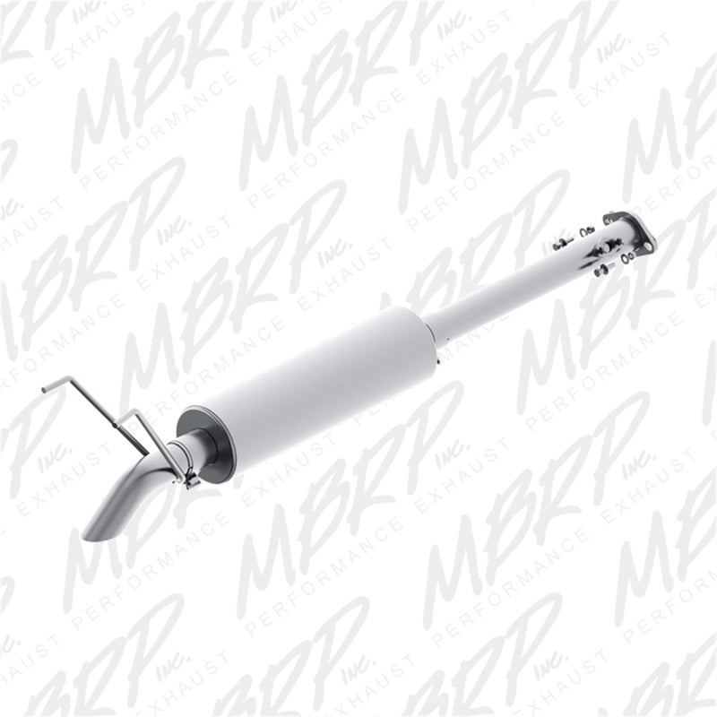 MBRP Toyota Tacoma 2.4/2.7/3.4L 2.5in Cat Back Turn Down Style T409 Exhaust System