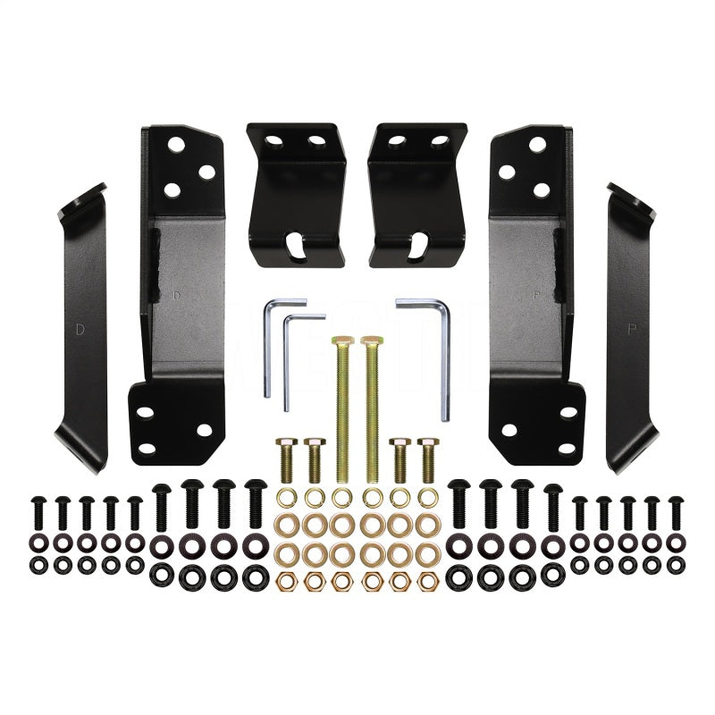 Westin 19+ Chevrolet Silverado 1500 HDX Modular Grille Guard - Black