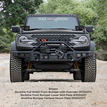Load image into Gallery viewer, Go Rhino 07-20 Jeep Wrangler JL/JLU/JK/JKU/Gladiator JT Rockline Bumper Fairlead Mount Plate