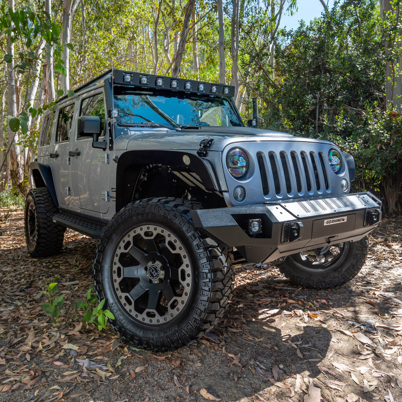 Go Rhino Jeep Wrangler JK WLF Windshield Light Mount Frame - Eight Cube Lights