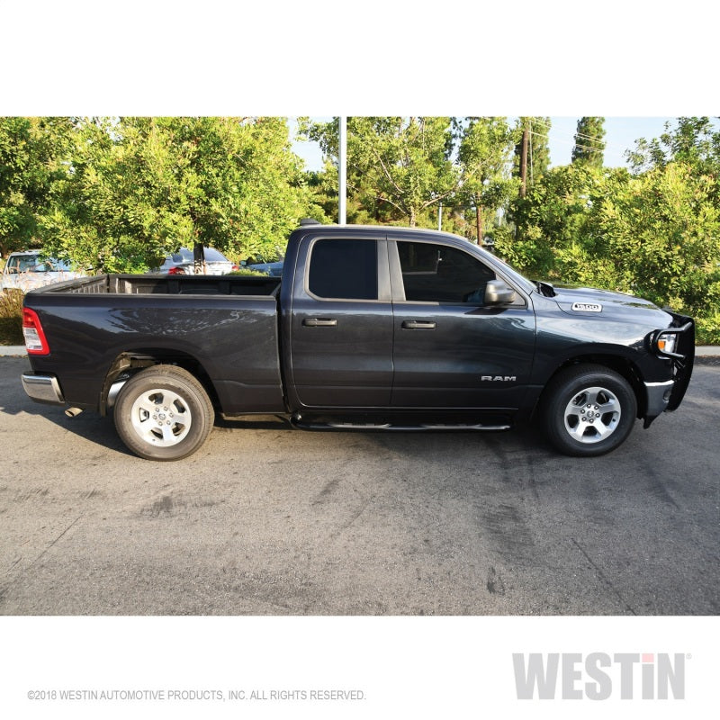 Westin 19+ Ram 1500 Crew Cab E-Series 3 Nerf Step Bars - Black