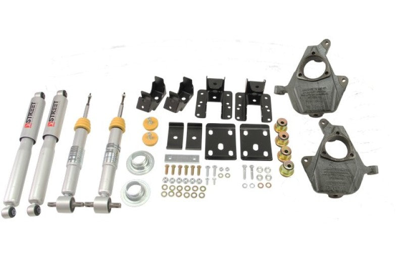 Belltech LOWERING KIT Chev/GM Silverado/Sierra All Cabs 2WD 3in to 4in Front/7in Rear with Shocks