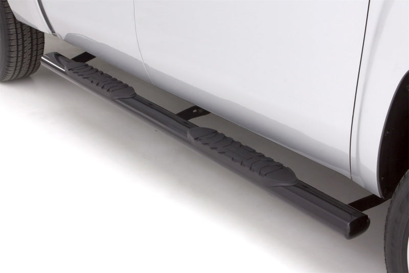 Lund Dodge Ram 2500 Std. Cab 5in. Oval Straight Steel Nerf Bars - Black