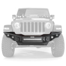 Load image into Gallery viewer, Go Rhino Jeep Wrangler JL/JLU/JK/JKU/Gladiator JT Rockline Full Width Bumper