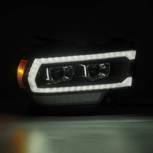 Load image into Gallery viewer, AlphaRex 19+ Ram 2500 LUXX LED Proj Headlights Plank Style Black w/Activ Light/Seq Signal/DRL