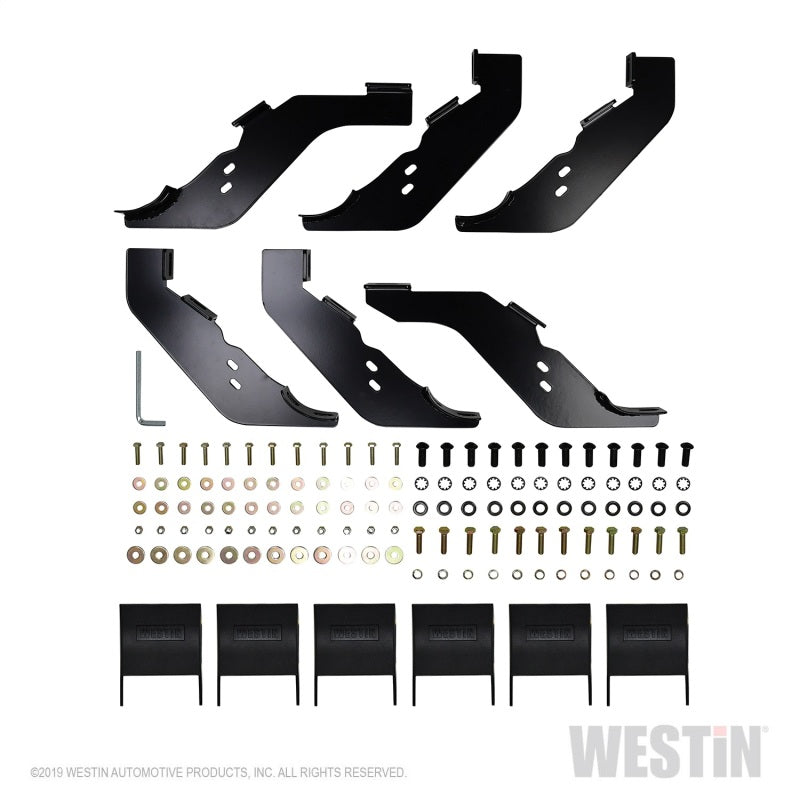 Westin Ford Ranger Supercrew PRO TRAXX 4 Oval Nerf Step Bars - Black