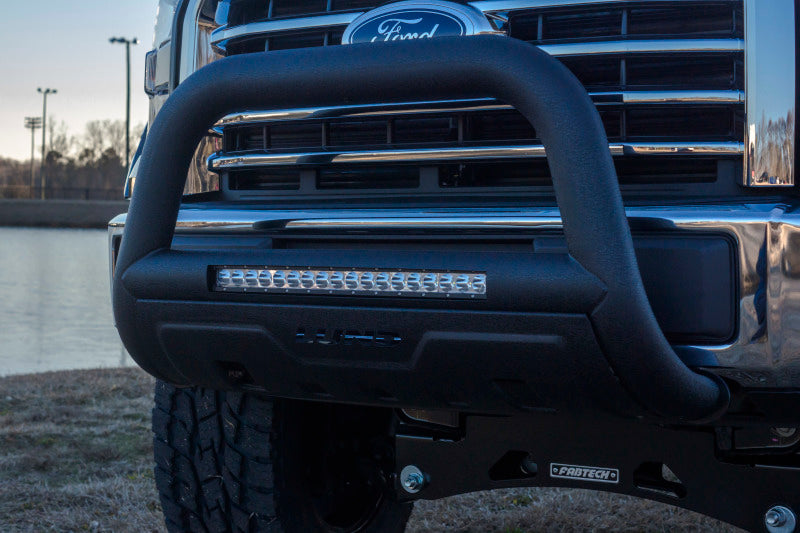 Lund Ford F-250 Super Duty Bull Bar w/Light & Wiring - Black