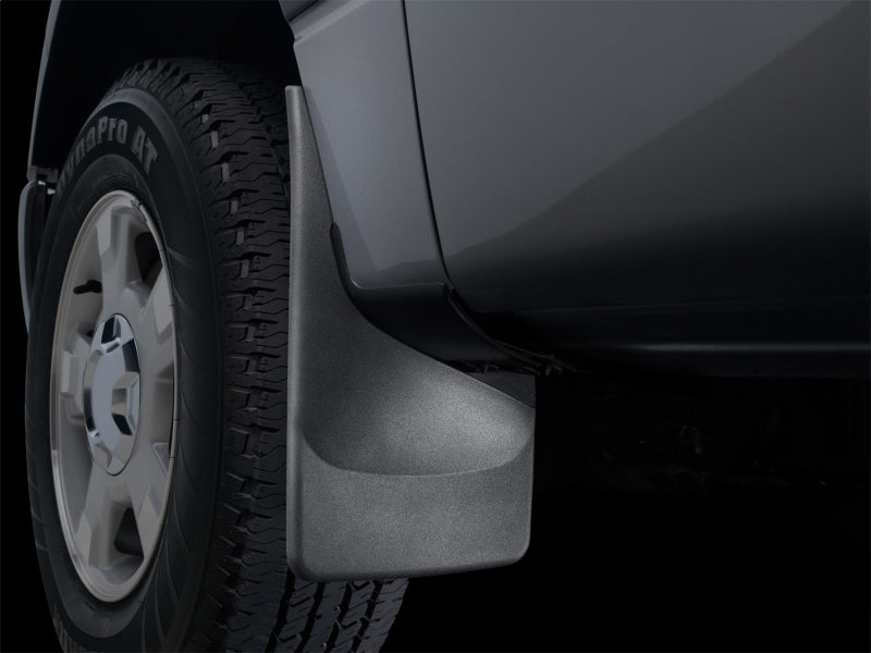 WeatherTech GMC Sierra / Sierra Denali 2500HD / 3500HD No Drill Mudflaps - Black