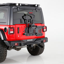Load image into Gallery viewer, Go Rhino Jeep Wrangler JL/JLU Body Mount Spare Tire Carrier - Tex. Blk