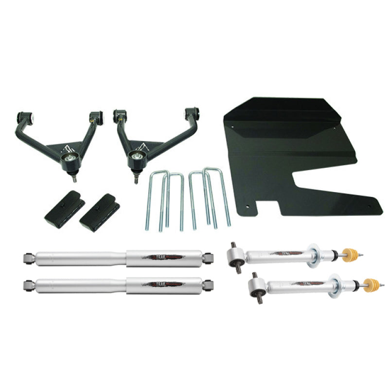 Belltech Chevrolet Silverado / GMC Sierra 1500 4WD 4in Suspension Lift Kit w/ Shocks