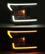 Load image into Gallery viewer, AlphaRex 18-20 Ford F-150 LUXX LED Proj Headlights Plank Style Chrome w/Activ Light/DRL