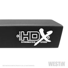 Load image into Gallery viewer, Westin 07+ Jeep Wrangler JKU 4dr. HDX Stainless Drop Nerf Step Bars - Tex. Blk