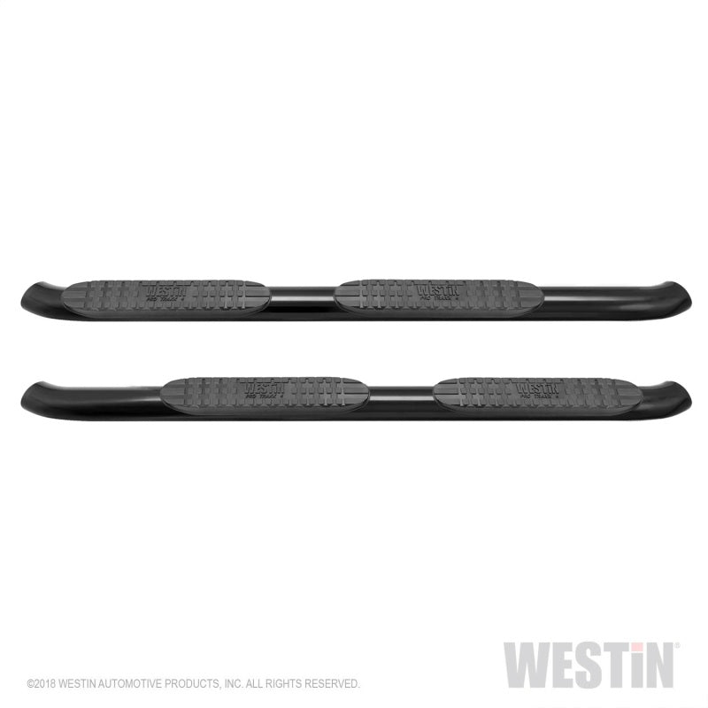 Westin 18+ Jeep Wrangler JL Unlimited 4DR PRO TRAXX 4 Oval Nerf Step Bars - Textured Black