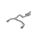 MBRP Ford Bronco 2.3/2.7L EcoBoost 2/4-Dr 3in Catback Dual Split Rear Exit Aluminized Steel