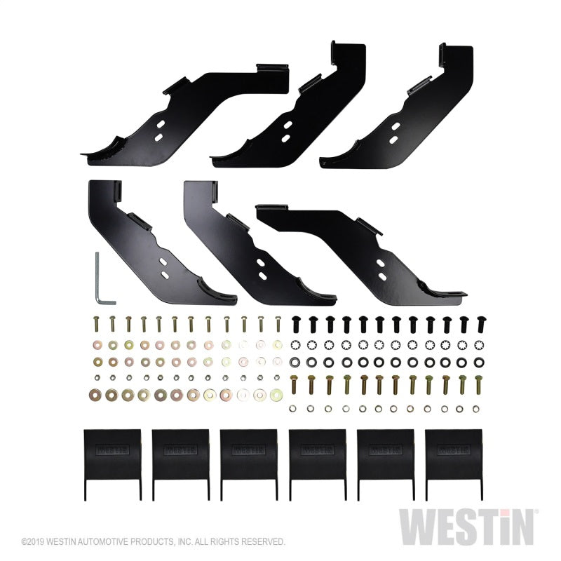 Westin Ford Ranger Supercrew PRO TRAXX 5 Oval Nerf Step Bars - Black