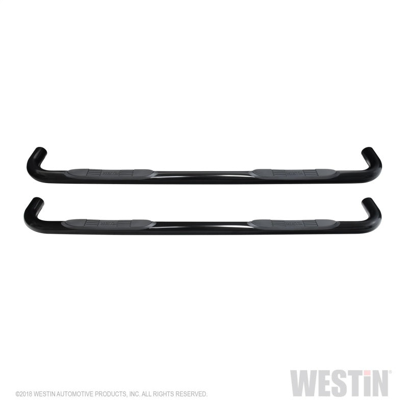 Westin Chevrolet Silverado/Sierra 1500 Crew Cab E-Series 3 Nerf Step Bars - Black