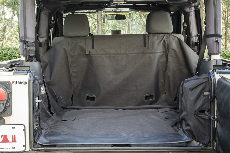 Rugged Ridge C3 Cargo Cover 2-Door w/Subwoofer Jeep Wrangler