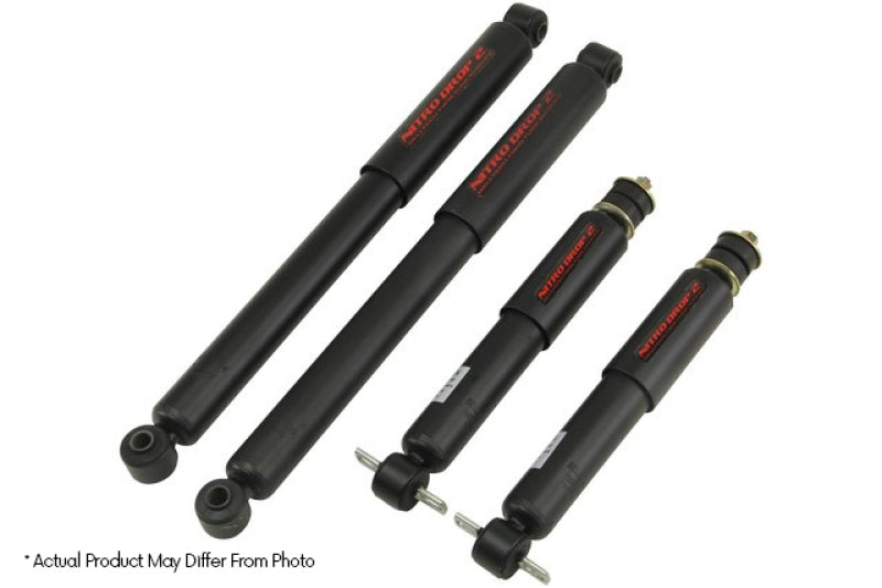 Belltech GMC Sierra 1500 / Chevrolet Silverado 1500 Nitro Drop 2 Shock Absorber Set