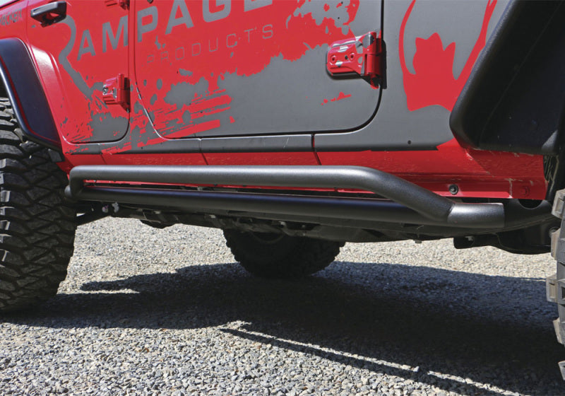 Rampage Jeep Wrangler(JL) Sport 2-Door Slim Line Step - Black