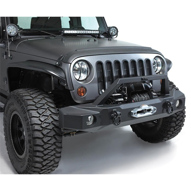 Rampage Jeep Wrangler(JK) Trailguard Front Bumper - Black