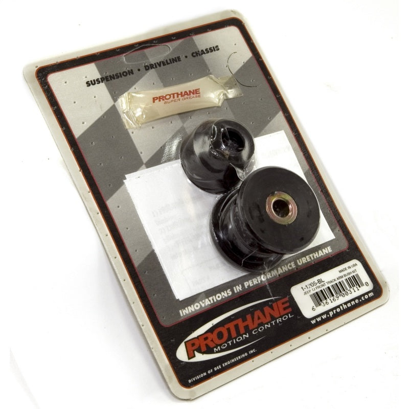 Rugged Ridge Track Bar Bushings Black Front Jeep Wrangler