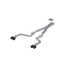 Load image into Gallery viewer, MBRP Dodge Challenger 5.7L/6.2L/6.4L Carbon Fiber Quad Tip T304 Catback Exhaust