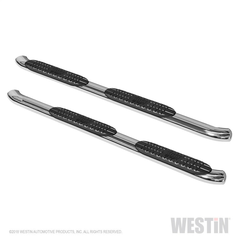 Westin 18+ Jeep Wrangler JLU 4dr PRO TRAXX 4 Oval Nerf Step Bars - SS