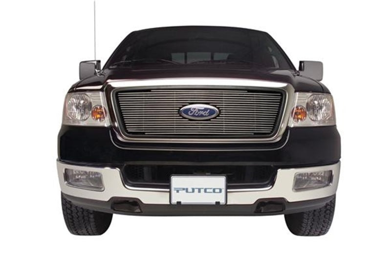 Putco Ford F-150 Shadow Billet (Bar Grille) w/ Logo CutOut (6-pcs / Does not Cover Bumper)