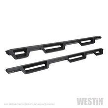 Load image into Gallery viewer, Westin Chevrolet Silverado/Sierra 1500 (5.5ft) Drop Wheel to Wheel Nerf Step Bars - Txt Black