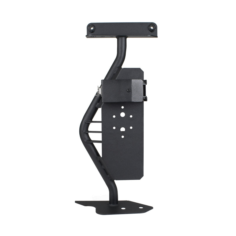 Go Rhino Jeep Wrangler JL/JLU/JT Front Fender Jack Mount for Hi-Lift Jack - Tex. Blk