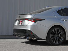 Load image into Gallery viewer, aFe Lexus IS350 2014+ V6-3.5L Takeda Axle-Back Exhaust System- Blue Tip