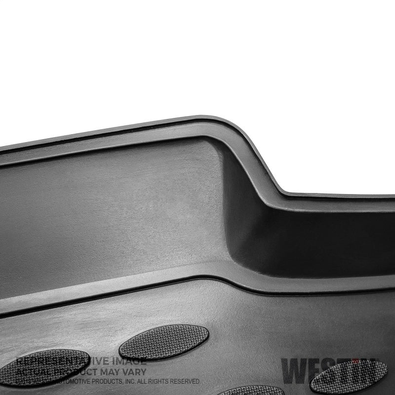 Westin 2020 GM Silverado/Sierra 1500 Dbl/Crew Cab Profile Floor Liners Front and 2nd Row - Black