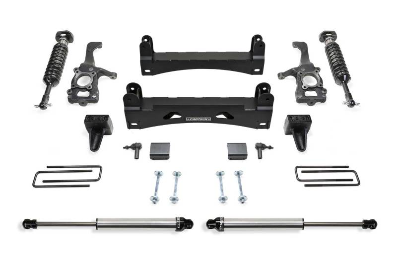 Fabtech 15+ Ford F150 2WD 6in Perf Sys w/2.5 & 2.25