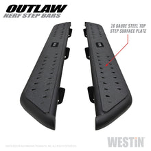 Load image into Gallery viewer, Westin 09+ Dodge RAM 1500 Crew Cab Outlaw Nerf Step Bars