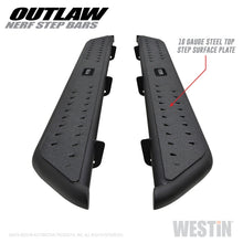 Load image into Gallery viewer, Westin 09-18 Dodge RAM 1500 Crew Cab Outlaw Nerf Step Bars