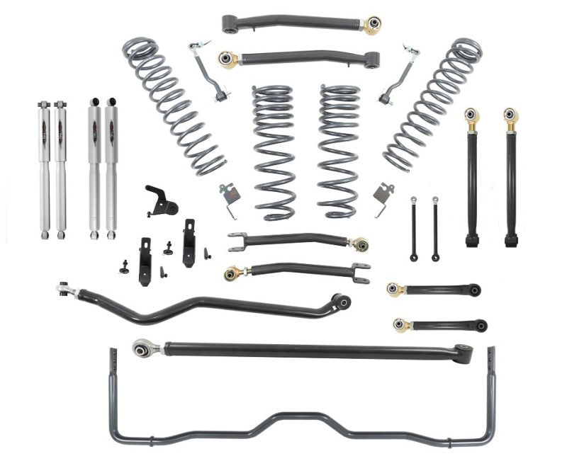 Belltech Wrangler Rubicon JL 4dr 4in Trail Performance Lift Kit w/ Rear Sway Bar