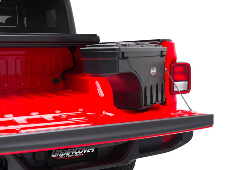 UnderCover Jeep Gladiator Passengers Side Swing Case - Black Smooth