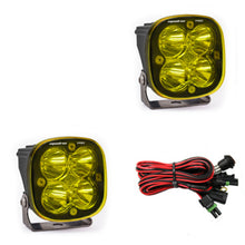 Load image into Gallery viewer, Baja Designs Squadron Pro Series Work/Scene Pattern Pair LED Light Pods - Amber