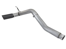 Load image into Gallery viewer, aFe LARGE BORE HD 5in DPF-Back SS Exhaust w/ Black Tip 2016 Nissan Titan 5.0L V8 (td) CC SB