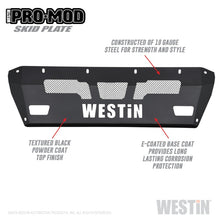 Load image into Gallery viewer, Westin 15+ Chevrolet Silverado 2500/3500 Pro-Mod Skid Plate - Textured Black