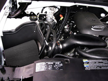 Load image into Gallery viewer, Airaid 2006 Chevy 4.8/5.3/6.0 (w/ Elec Fan/High Hood) CAD Intake System w/ Tube (Dry / Black Media)