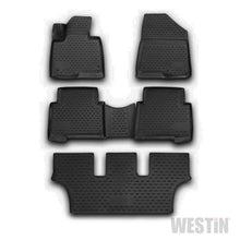 Load image into Gallery viewer, Westin 2013-2017 Hyundai Santa Fe 7 passenger Profile Floor Liners 5pc - Black