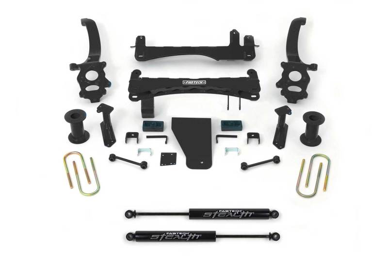 Fabtech 18+ Nissan Titan 4WD 6in Basic Sys w/Stealth