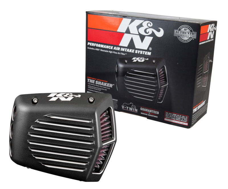 K&N Street Metal Intake System Shaker for Harley Davidson Touring
